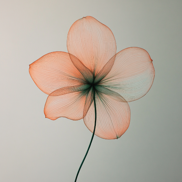 Coral Flower: A Poetic Transparency