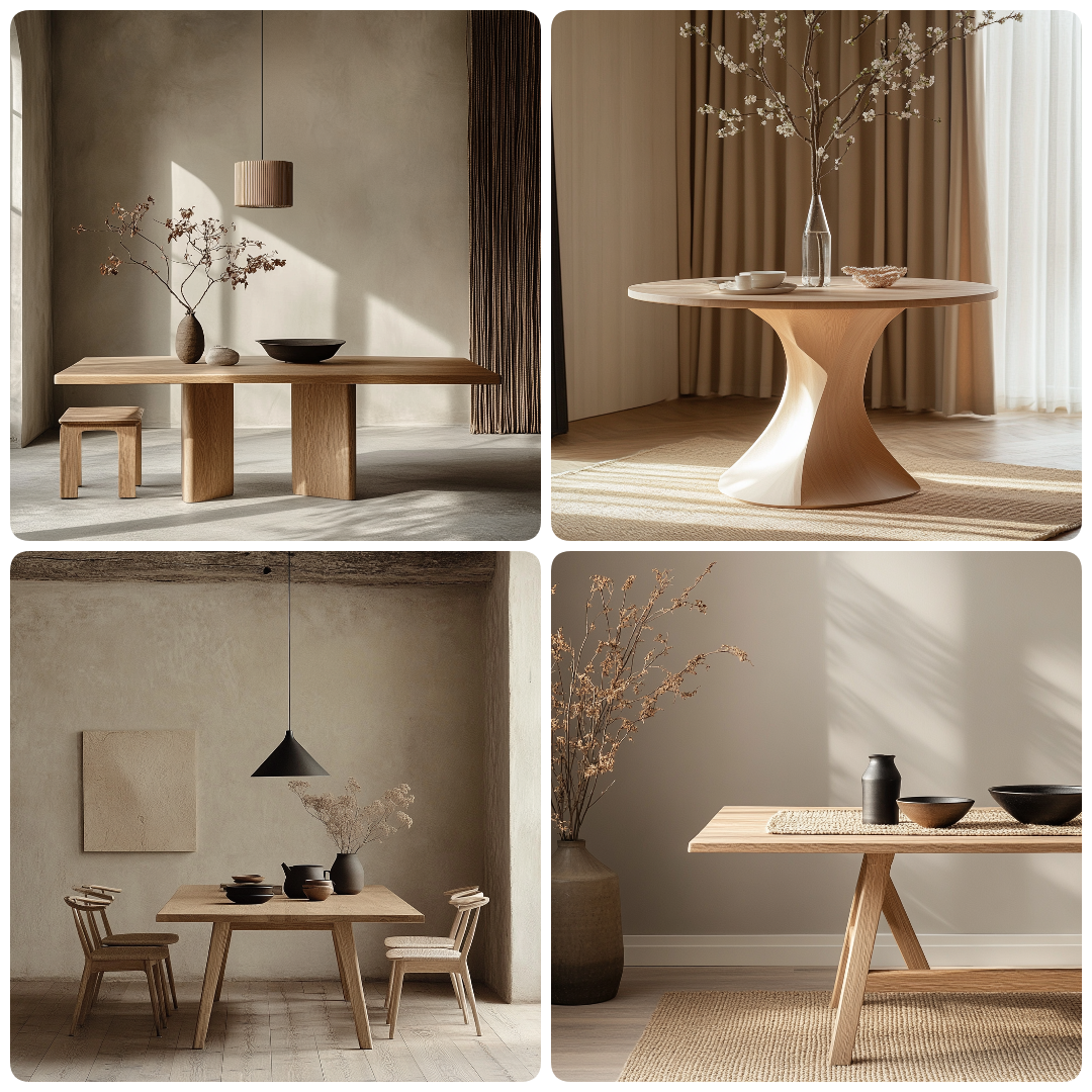 Japandi tables