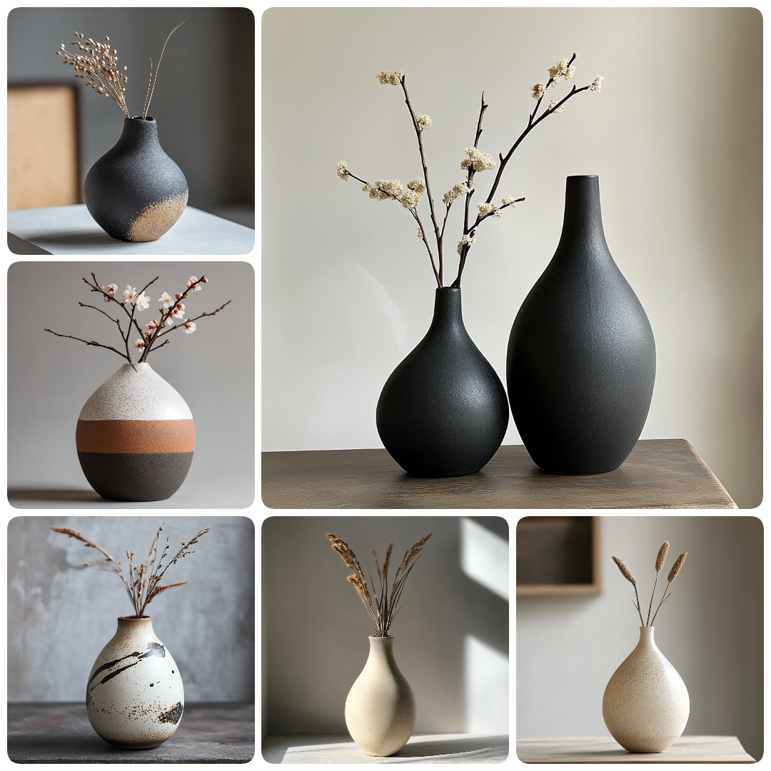 Japandi vases