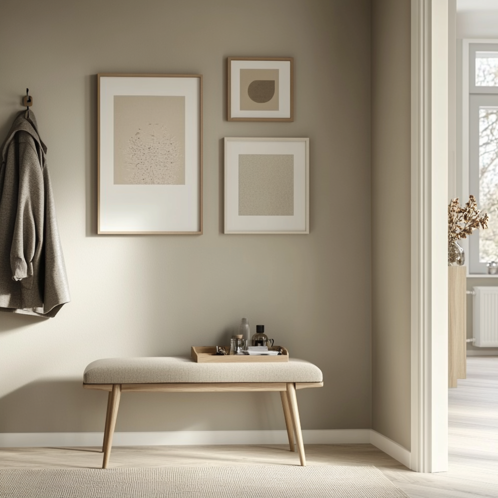 Create an elegant and functional entryway with simplicity