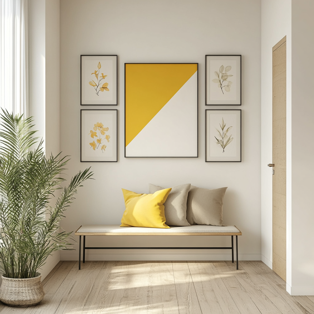 Bring light and energy to your entryway