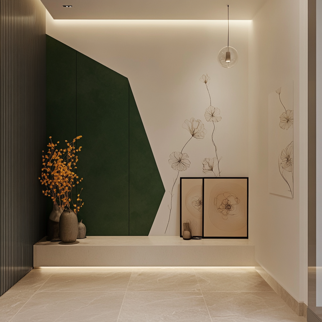 Dare geometric shapes and bold colors
