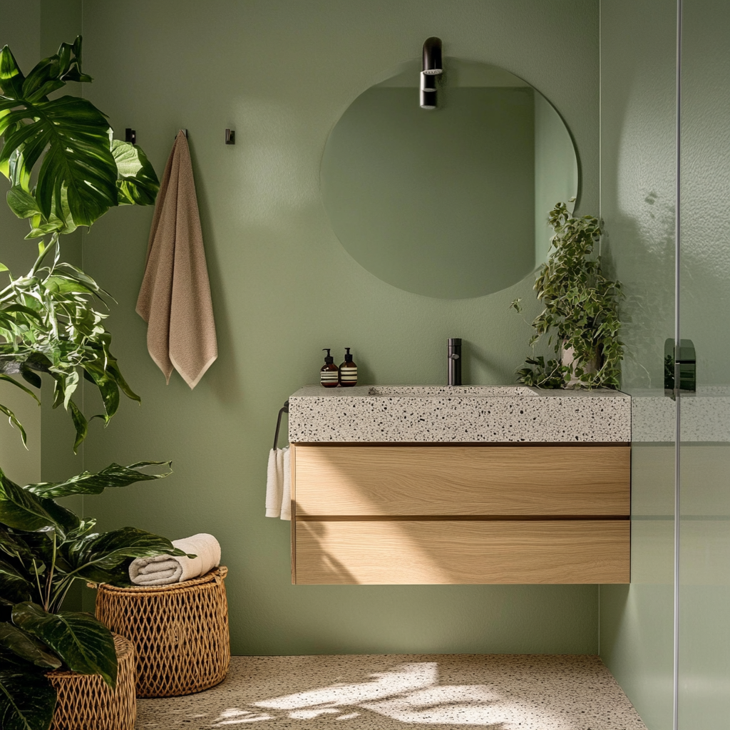 Urban jungle: The contemporary nature-inspired bathroom